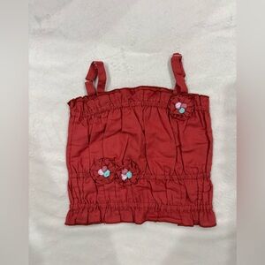 Miss Cupcake Burnt Orange Top